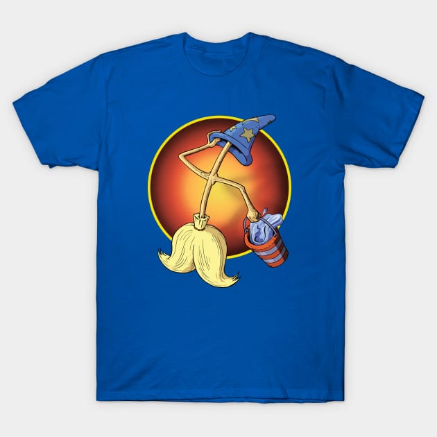 The Sorcerer's Other Apprentice T-Shirt by frankpepito